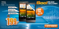 HTC One V für 199 Euro bei Saturn