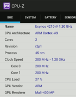 CPU-Z für Smartphones